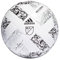 adidas Unisex-Erwachsene MLS League Nativo Ball, Weiß/Silber Metallic/Schwarz, Größe 4