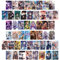 ZPPLD Anime Wandcollage Set,Wall Collage Kit,50 Stück ästhetisches Bild,Anime Poster Kunstposter für Wohnheim-Dekor, Wandkunstdrucke für VSCO Mädchen Jungen… (Anime Film F)