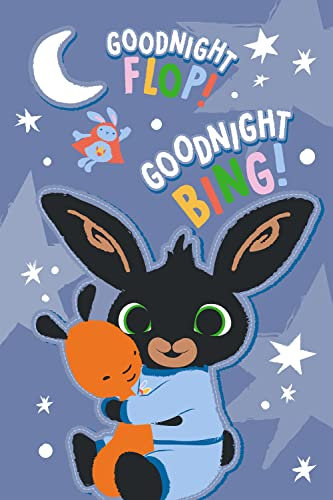 Kuscheldecke Decke Kinderdecke 100x150 cm Bing Gute Nacht