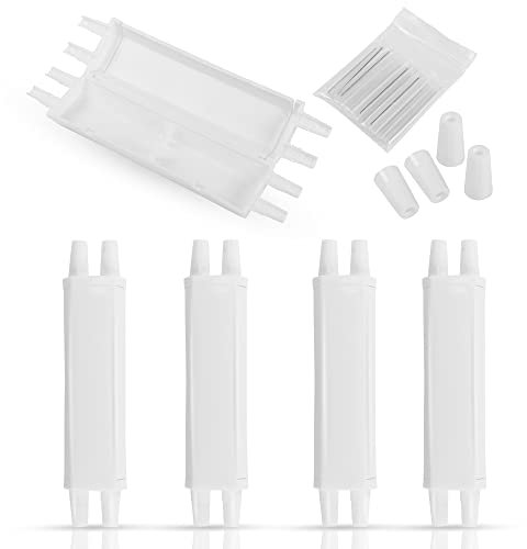 PNGKNYOCN Lot de 5 boîtes de protection en fibre optique, 2 en 2 sorties en fibre optique thermorétractable, fibre FTTH pour la maison, outil de fusion à chaud