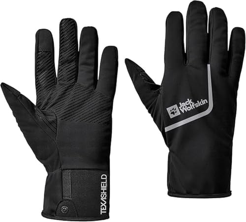 Jack Wolfskin MOROBBIA LIGHT GLOVE black, M