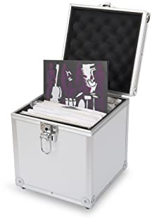 Acc-Sees Pro Vinyl 45 Case (100) Silver MkII - Compatible con Discos de 100 x 7