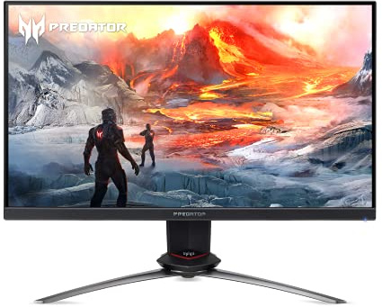 Acer Predator 27 UHD 3840 x 2160 IPS Gaming Monitor | AMD FreeSync Premium | 160Hz | Up to 0.5ms | HDR600 | Delta E<1 | TUV/Eyesafe | USB Type-C, DP 1.4 and 2 x HDMI 2.1 | XB2 73K 73K Lbmiiii pruzx