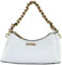GUESS Geva Three Compartment Shoulder Bag White Logo