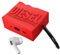 Diesel D By Diesel - Custodia protettiva per auricolari Airpods Pro/Airpods Pro 2, in silicone, compatibile con ricarica wireless, custodia per il trasporto degli auricolari Bluetooth, Rossa