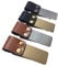 Herklotzn Fountain Pen Ring Traveler Notebook Leather Pen Holder with Stainless Steel Clip 4 Packs