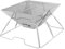 ZONADAH Barbecue d'extérieur pliable portable amovible au charbon de bois cuisinière en acier inoxydable avec sac pour extérieur, camping, voyage, jardin, cuisine, pique-nique