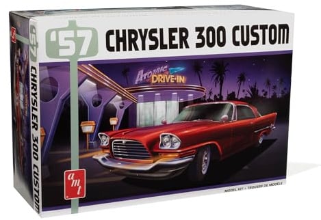 AMT 1957 Chrysler 300 Custom Version 1:25 Scale Model KIt
