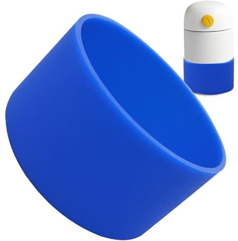 Funda Inferior Antideslizante para Botella | Funda Protectora de Silicona para Botella de Vidrio, Taza y Taza de Manga Inferior para Botellas de Agua de 12 a 24 onzas