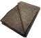 Wollplaid Wolldecke Neuseelandwolle doppelt, 100% Wolle, 140x200cm, 490g/m2 (braun/Natur) im Geschenk Karton