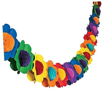 CAXUSD 3d-blumen-papierflagge – Geburtstagsdekoration Partyzubehör Hochzeitswimpel Für Feiern