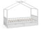 VitaliSpa Hausbett Franka, Bett aus Holz, Weiß, 90x200 cm mit 2 Schubladen