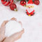 DERAYEE Kunstschnee,Dekoschnee,Weihnachten Fake Snow Powder Dry Snowflake für Weihnachten Dorf Handwerk Winter Dekoration Party dekoschnee(100g)