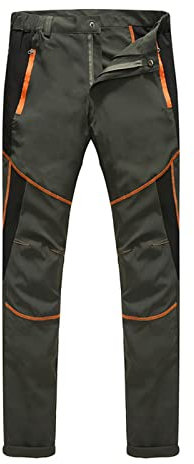 YAOJIWANG Unisex Wanderhose Zip Off Atmungsaktiv Wasserdicht Cargohose Softshellhose Arbeitshose Sporthose Outdoorhose Regenhose Fahrrad Winddicht Warm Leichte Funktionshose Trekkinghose Sale Angebot