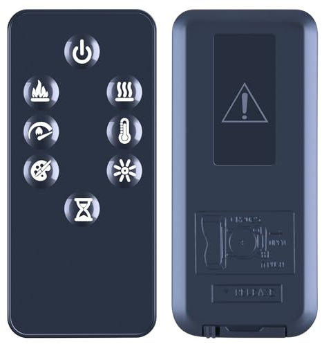 Replacement Remote Control For Dimplex Multi-Fire Plug-in Electric Firebox(Please make sure your old one is same with the pic)