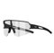 FREVEX Sonnenbrille Herren Sport, selbsttönende fahrradbrille leicht, sportbrille für Herren Damen Sport Radfahren MTB, Laufbrille(Black)