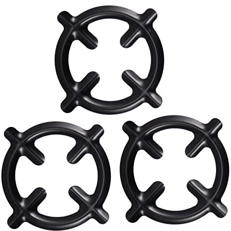 Cabilock 3piezas Rejilla Para Fogones De Gas Soporte Multifuncional Para Cafetera Resistente Al Calor Fácil De Instalar