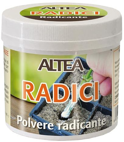 Altea Radici, radicante per talee, ormone radicante per talee, radicande in polvere, per piante e talee, favorisce lo sviluppo delle radici, confezione da 100 gr