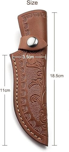 YSJCHEBS Étui À Couteaux en Cuir 1 Pièce, Housse De Protection pour Couteaux, Accessoires pour Couteaux, Ustensiles De Cuisine, Étui À Couteaux Portable