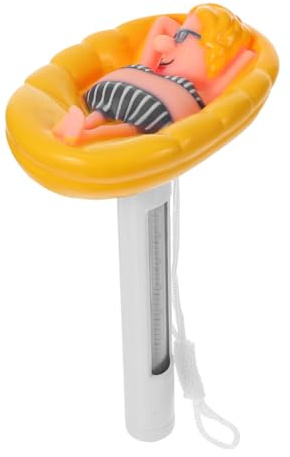 ROMISBABA Thermomètre flottant incassable pour piscine