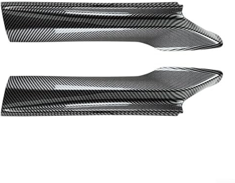 Stoßstangen-Seitenspoiler, für BMW 5er-Serie F10 F11 mit M Sport Frontstoßstange Spoiler Lippe Splitter Verkleidung (Carbon-Optik)