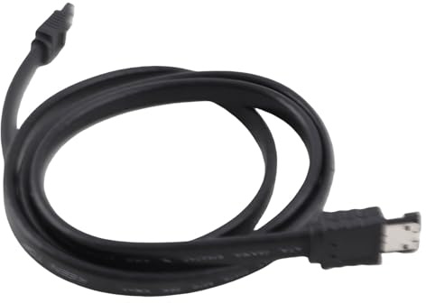 Keenso Effizientes ESATA zu Abgeschirmtem Extender -Kabel, 100 cm für Schnittstellengeräte und Datenübertragung (100cm)