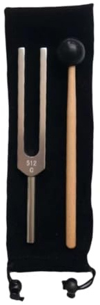 Cenei 512Hz Tuning Fork Set for Sound Healing & Meditation for Sound Healing & Meditation Ideal for Music Therapy