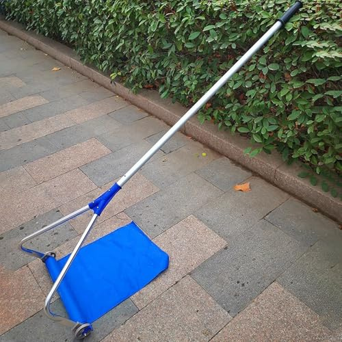 Schneeschieber Dach Leichte Schneeschieber Zum Schneeräumen, Teleskop-Schneeschieber mit Rädern und Schieber, Schneeschieber für Schrägdächer, Solaranlagen(with Oxford Cloth)