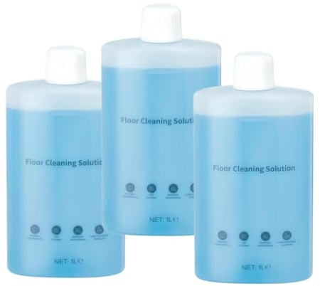 Bodenreinigungslösung for mehrere Oberflächen, 1000ml, kompatibel mit Roborock Saros 10/10R/Z70, Q5 Pro/Q7/Q8/Q10, S7/S8, Qrevo-Serie, QV-Serie(3pcs)
