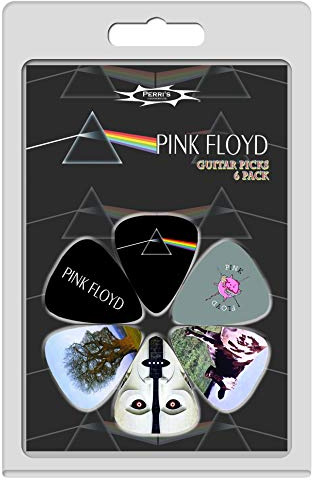 6 Pack Pink Floyd Dark Side Picks: Plectrum