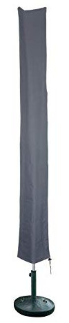 Laneetal Protective Cover for Parasol Outdoor Patio Garden Furniture Cover Waterproof 600D Oxford Fabric 250x30/45cm Anthracite