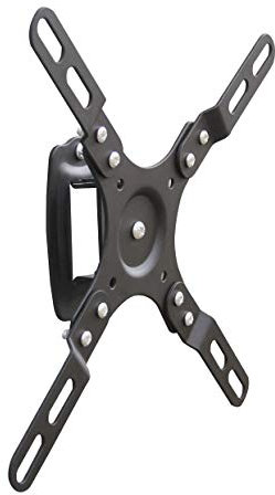 ELBE SP-1443-F - Soporte de pared fijo universal para TV 14''-43'' (máxima capacidad 15 kg, vesa: 50x50, 75x75, 100x100, 150x150, 200x200) negro