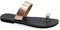 39 Roségold Emmanuela Zehenring sandalen aus Leder, hochwertige handgefertigte griechische Slide Sommerschuhe, Riemchensandalen, flache Boho Toe Ring Sandalen