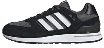 Adidas Herren Run 80S Babys, Cblack/Ftwwht/Gresix, Fraction_46_and_2_Thirds EU