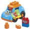 Hot Wheels Mega Bloks Ricky Coche de Carreras Vehículo de Juguete con muñeco y Bloques de construcción, +1 año