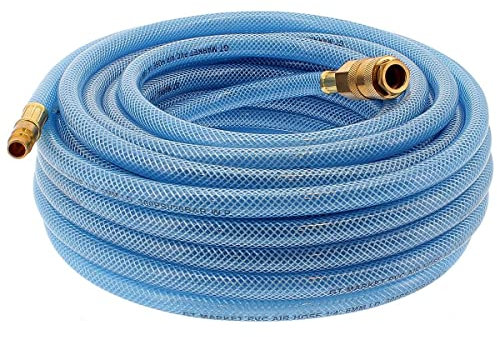 HUGGY TUYAUX Tuyau à air comprimé avec raccords Rapides - 8 mm x 15 mètres