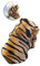 minkissy Hundekostüm Tiger Kapuzenpullover Für Herbst Winter Süße Tierische Verkleidung Für Kleine Hunde Für Und Fotos s