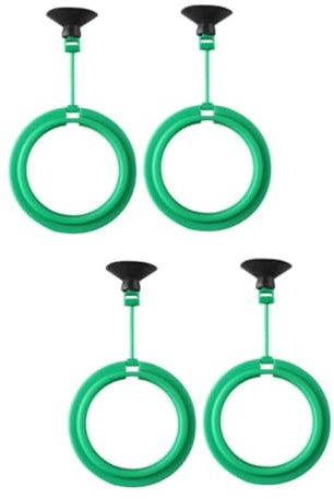 Housoutil 2sets Grün Schwimmende Lebensmittel Fisch Feeder Für Aquarium Aquarium Keine Lebensmittel Zu Reinigen 2 Stücke * 2