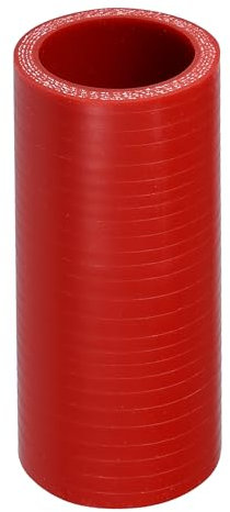 QUARKZMAN 1 Pièce Tuyau en Silicone Rouge pour Voiture - Diamètre Intérieur 35mm (1,38 pouces), Longueur 100mm (3,94 pouces), Angle 0 degré, Universel