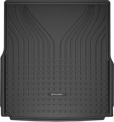 WALSER Premium Kofferraumwanne für VW Passat Alltrack B8/B8 Variant (3G5, CB5) 2014-2023, 100% passgenaue Kofferraum Schutzmatte - Made in EU, robuste Antirutschmatte Auto