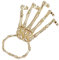 APLVFFZH Elegantes Handarmband mit Ringen für besondere Anlässe, Gold