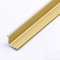 Raouoae Profilés Décoratifs d'angle en Aluminium, Protection Intérieure 90cm 3 Pièces pour Coins De Murs, Finition Élégante Et Pratique pour Maison(Gold,10x10mm)