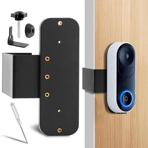 Blink Doorbell Mount,Anti-Theft Video Doorbell Mount for Blink Doorbell Camera,Night Vision Blink Camera Mount,Easy to Install,Accessories for Apartment Home Rentals(Blink Doorbell is NOT Included)