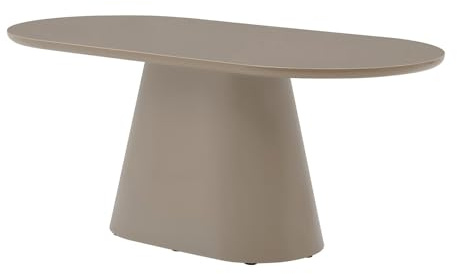 Pascal Morabito-Esstisch 6 Personen - MDF - Taupe - VALIANA