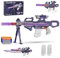 Elektrische Spielzeug Pistole für Nerf Gun Sniper, 2 Magazin 50 Darts, 100+ Varianten Spielzeugpistole mit Zielfernrohr, Elektrisch Spielzeug-Scharfschützengewehr Geschenk für Kinder ab 6-12 Jahren