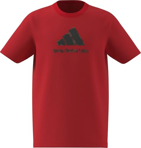 adidas Unisex Kids T-Shirt mit Camouflage-Grafik für Kinder