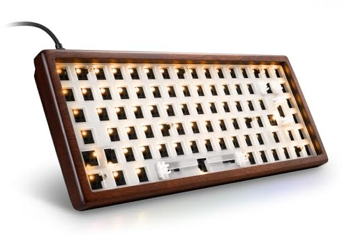 Sharkoon Skiller SGK50 S3 Wood Barebone, RGB Gaming Keyboard