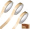 Katslyn 3 Rolls of 18mm*10m Edging Strip Melamine Edging Tape Wood Veneer Trim Pre Glued Edge Banding Self-Adhesive No Ironing Required for Furniture Countertops Cabinets Desks Shelves (Oak)