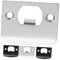 FIXOSHEE 4Piezas Placas de Refuerzo para Puertas Inoxidable de Placas de Cerradura y Pestillo Filler para Puerta Seguridad y Privacidad Mejoradas