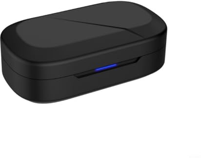 Stoßfeste ABS-Schutzhülle für ROG Open Wireless Earbuds mit Silikonabdeckung, individuelle Passform für sichere Aufbewahrung und Transport, kompatible Schutzhülle für Gaming-Kopfhörer (Schwarz)